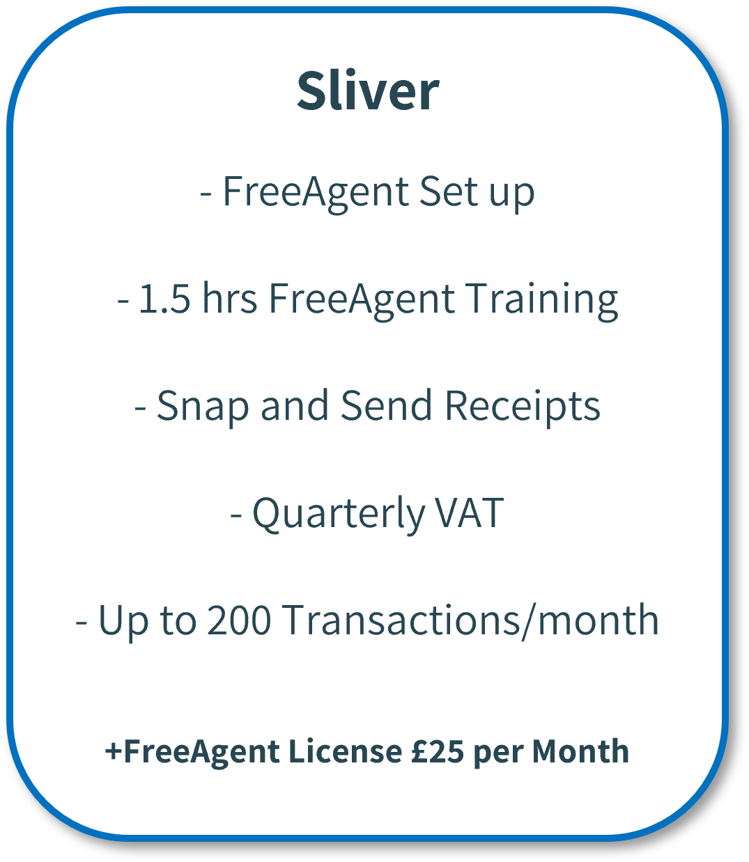 Bookkeeping Silver (per month)